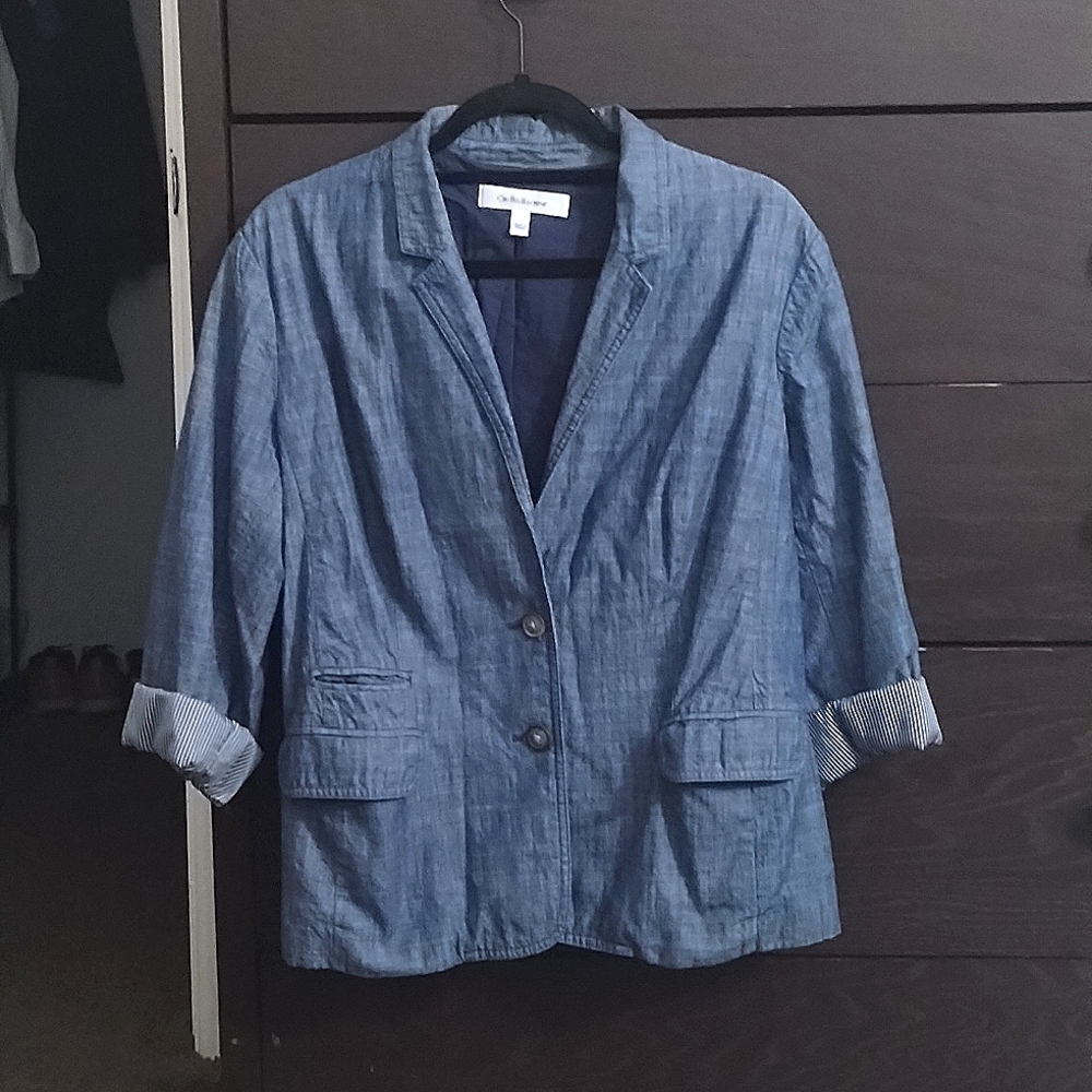 Croft & Barrow Large Blue Jacket